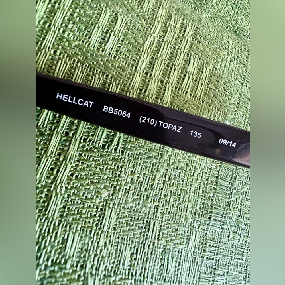 Authentic Bebe Hellcat Bb 5064 Topaz Eyeglasses F… - image 8